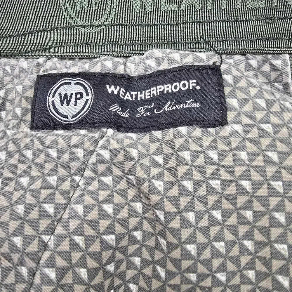 Waterproof Green Cargo Hiking Shorts Mens 38 Gorpcore Trail Utility Stretch